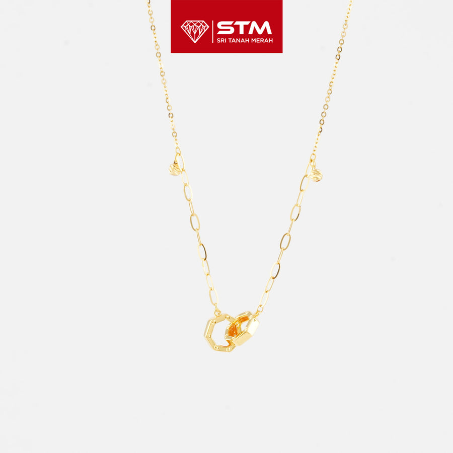 STM Exclusive Bajet Necklace/Rantai Leher 916 (22K Gold)