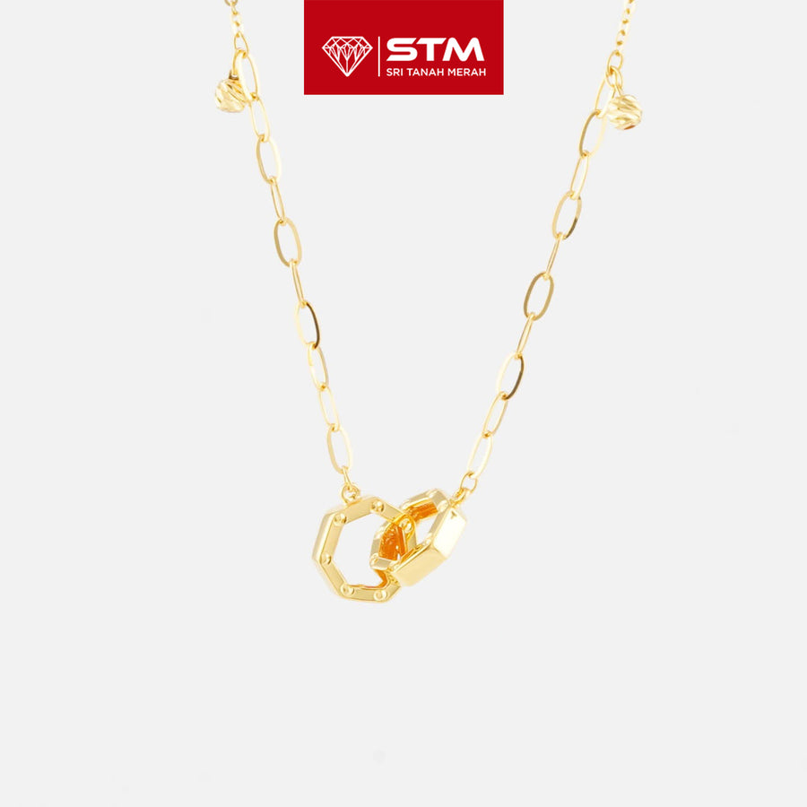 STM Exclusive Bajet Necklace/Rantai Leher 916 (22K Gold)