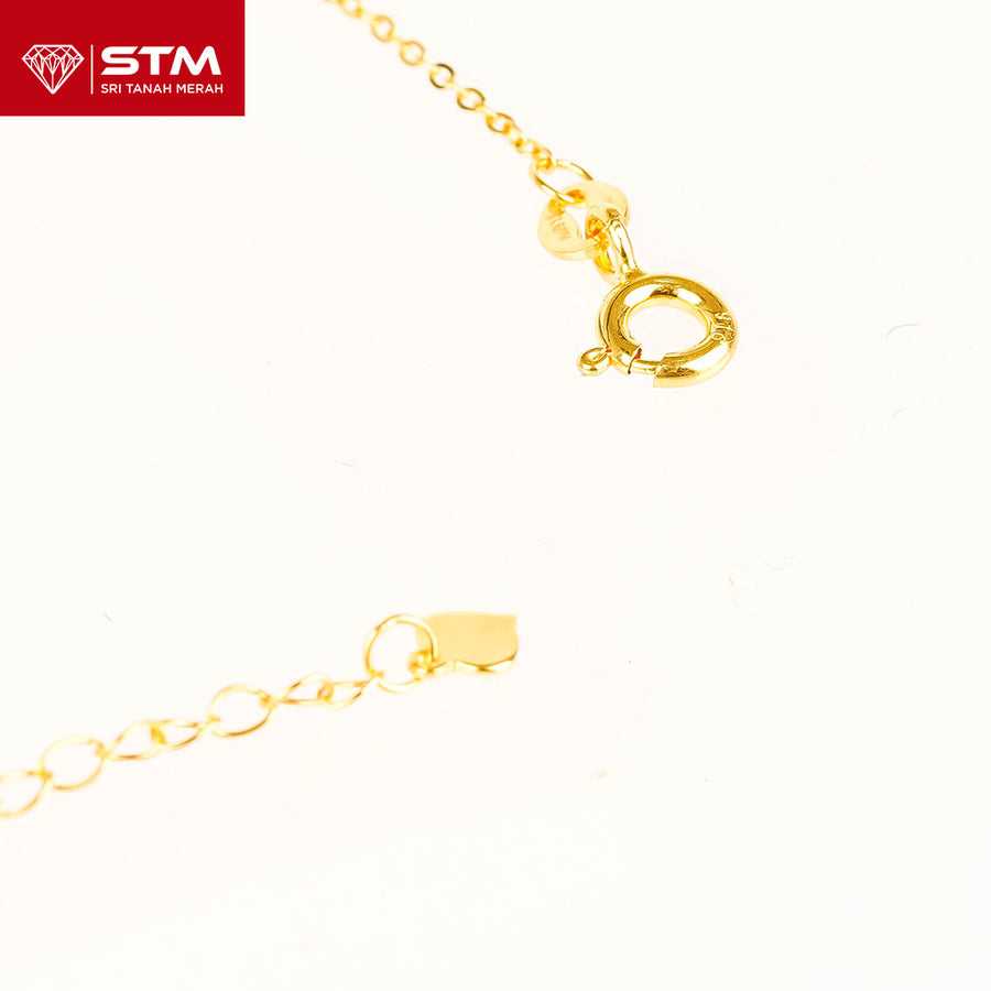 STM Exclusive Necklace/Rantai Leher Bajet 916 (22K Gold)