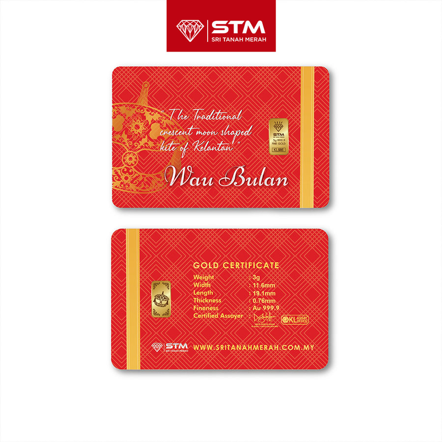 WAU Edition: Gold Bar Card 3g