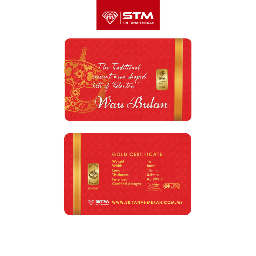 WAU Edition: Gold Bar Card 1g