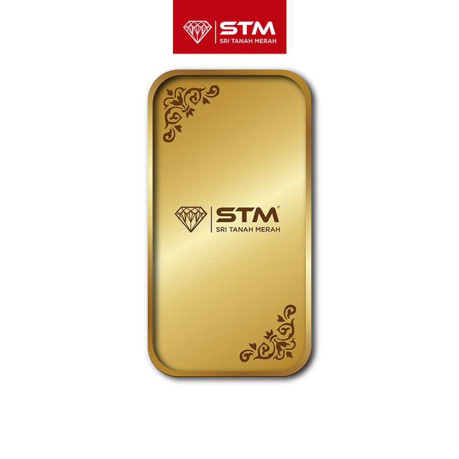 BUNGA RAYA Edition: Gold Bar Card 1g