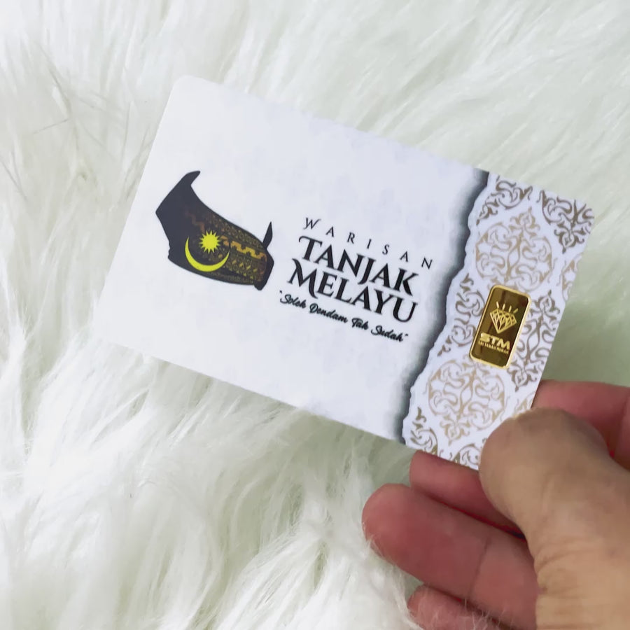 TANJAK Edition: Gold Bar Card 0.5g