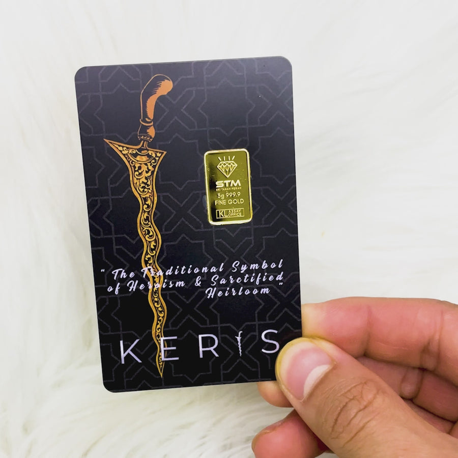 KERIS Edition: Gold Bar Card 3g