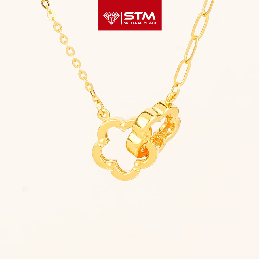 STM Exclusive Necklace/Rantai Leher Bajet 916 (22K Gold)