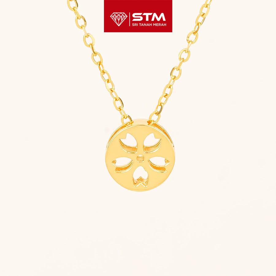 STM Exclusive Bajet Necklace/Rantai Leher 916 (22K Gold)