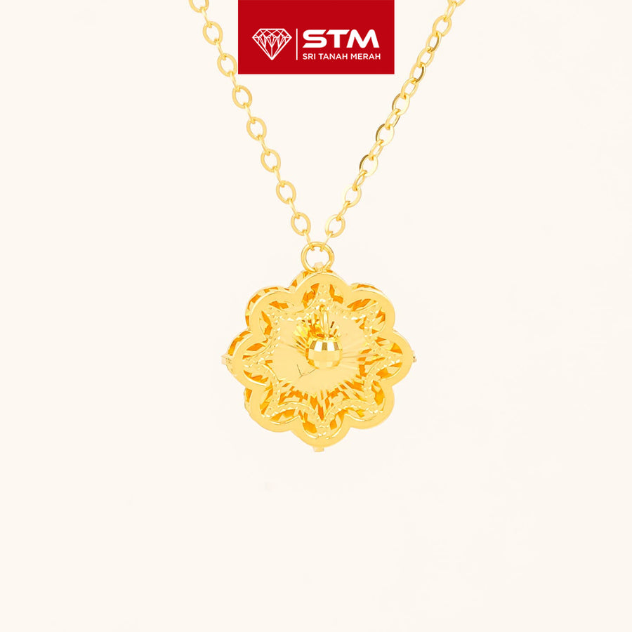 STM Exclusive Necklace/Rantai Leher Bajet 916 (22K Gold)