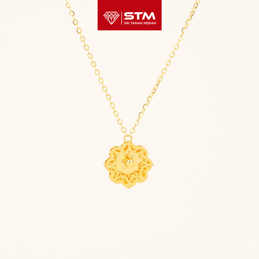 STM Exclusive Necklace/Rantai Leher Bajet 916 (22K Gold)