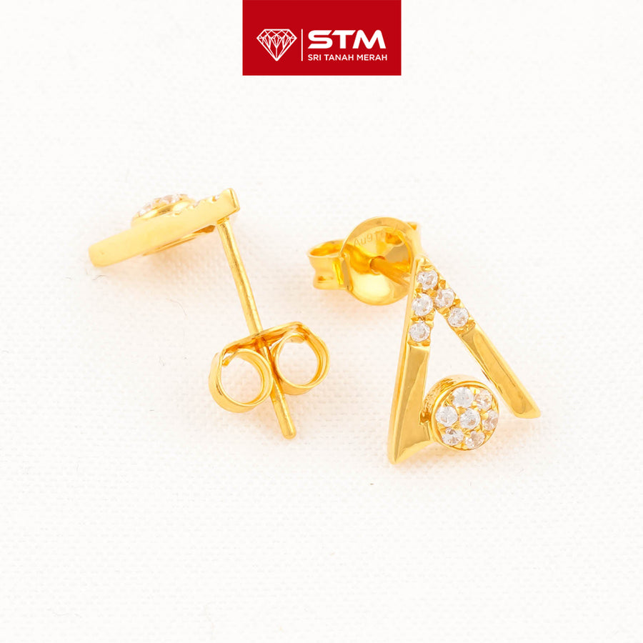 STM Exclusive Earrings/Subang 916 (22K Gold)